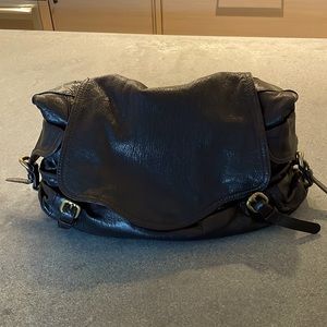 Kooba black satchel bag